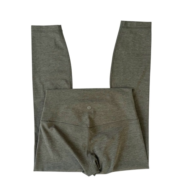 NWOT Lululemon Align High-Rise Pant 25" - Heathered Grey Sage SZ 8 - Picture 3 of 7